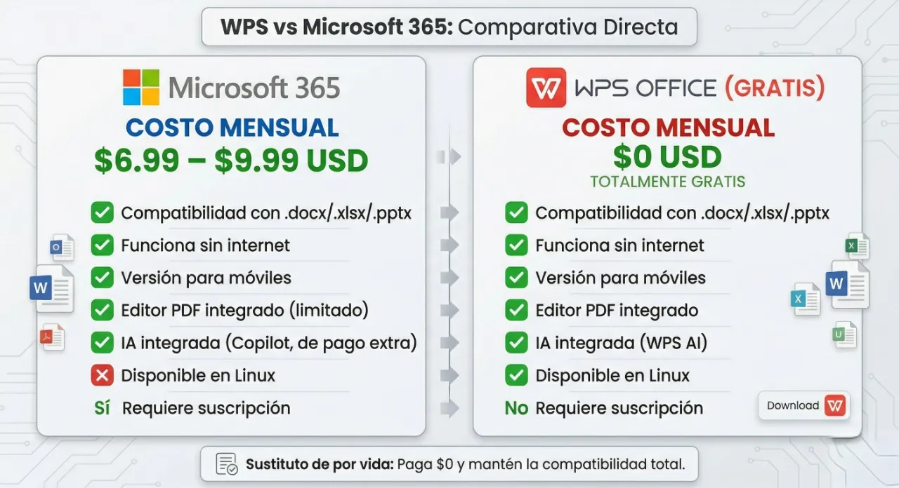 El verdadero costo de Microsoft Office en 2026 y cómo conseguirlo gratis