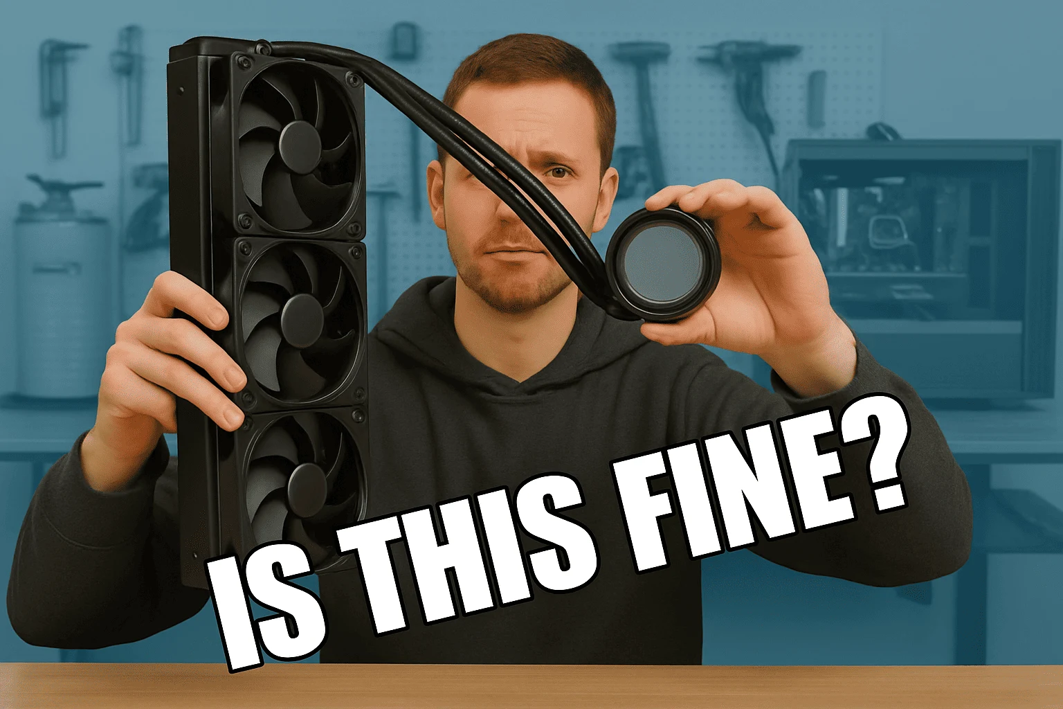 Configuración correcta de refrigeración líquida en PC